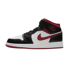 Air Jordan 1 Mid GS 'Black Gym Red'