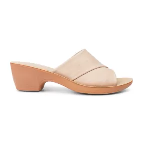 Bata BRITA Slip-On Low-Heeled Sandal for Women