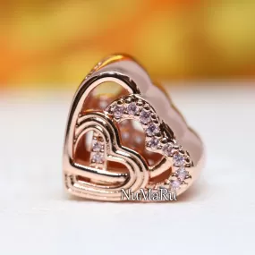 Intertwined Love Hearts Charm 789529C01