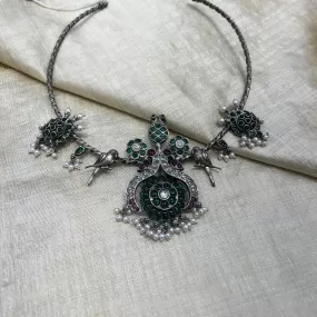 Oxidized Neckpiece - 4419